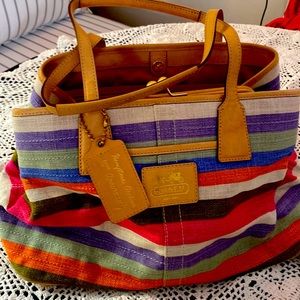 Coach Hampton Archive 10th Anniversary satchel